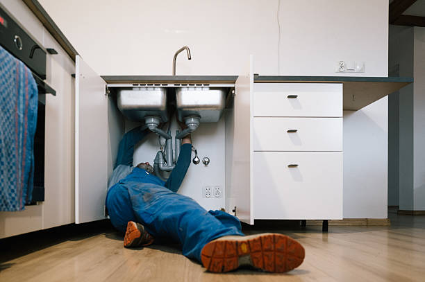 Professional Pipe Repair technician working in Chester, ID